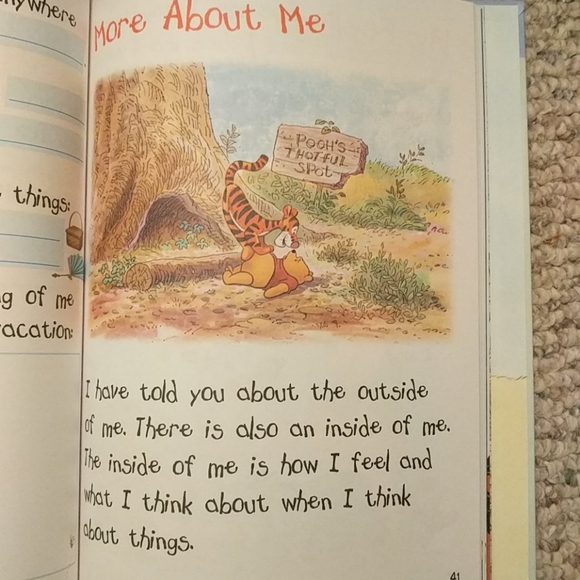Winnie the Pooh and You- a book you write! - Picture 6 of 7
